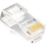 Vcom Plastik Rj45 8p8c Cat6-utp-rj45-3u Konnektör 100 Lü Paket