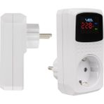 VE-22393 15 Amper 3520 Watt Akım Korumalı Dijital Göstergeli Priz