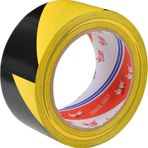 Ve-Ge 50 mm 33 mt Sarı Siyah Çizgili Yer İşaretleme İkaz Bandı