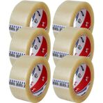 Ve-Ge Bant Şeffaf Koli Bandı / 45 Mm X 100 Metre / 6'Lı Paket
