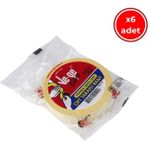 Ve-Ge Çift Taraflı Bant, 6 Adet, 24 mm x 25 M, Şeffaf, Iz Bırakmaz