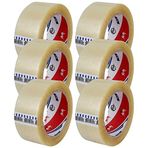Ve-Ge Fil 45 mm x 100 cm Şeffaf 6 Adet Koli Bandı