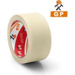 Ve-Ge | Gp Maskeleme Bandı, 48 mm x 30 M, Bej, Krepe Kâğıt Tabanlı, Boya Uygulamaları Için Ideal - 48 mm x 30 m Maskeleme Bandı