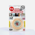 Ve-Ge Heavy Duty Dış Mekan 19 mm x 1,5 m Montaj Bandı