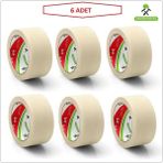 Ve-Ge Maskeleme Bandı (Kağıt Bant) 24MM x 30 mt 6 Adet - 1 Adet