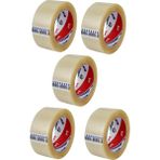 Ve-Ge Şeffaf Koli Bandı 5'li 100 m x 45 mm