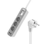 Ve-Nova103u A Class 3Lu 2 Usblı Anahtarlı 1.5 Metre Akım Korumalı Grup Prız (Made In Malaysıa) (2818)