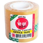 Ve-Qe Vege Bant Selefon 12Mmx33M 4 Lu Sari Serit (1233)