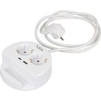 Vea 2'li USB + Type-C Girişli Telefon Standlı 1.5 Metre Grup Priz Ve- G1102C (4767) - NEF7139-2528