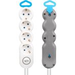 Vea Ve-2S4s 4Lu 1.5 Metre Kablolu Anahtarlı Grup Prız