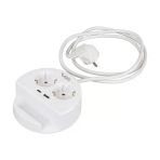Vea Ve-G1102c Yuvarlak Grup Priz 2'Li Usb + Type-C Girişli Telefon Standlı 1.5 Metre
