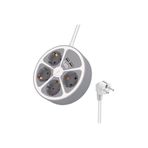 Vea VE-G604YU 4'lü 2 USB Li Anahtarlı 1.5 Metre Grup Priz