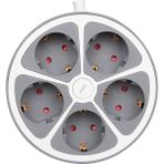 VEA VE-G605Y 5Lİ ANAHTARLI 1.5 METRE GRUP PRİZ