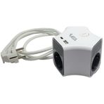 Vea Ve-g903yc 3'lü Usb+ Type-c Girişli Anahtarlı 1.5 Metre Grup Priz