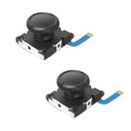 Veanic 2'li paket Yedek Joystick Analog Parmak Çubuğu Anahtar Joy-Con Kumandası ile Uyumlu