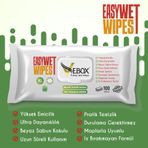 Vebox Easy Wet Wipes Yuzey Temizleme Havlusu 5X100 (500 Yaprak)