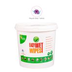 Vebox XL 300 Adet Easy Wet Wipes Büyülü Bahçe Kokulu Kova Hijyenik Temizlik Mendili