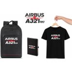 Vecihi Geliyor Airbus A321NEO Tshirt Çanta Defter Kombini Pilot - Havacı - Uçak Tutkunu Hediye - Beyaz - XL