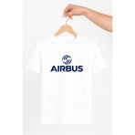 Vecihi Geliyor Airbus Unisex Tshirt Pilot - Havacı - Uçak Tutkunu Hediye - Beyaz - M