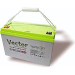 Vector Jel Akü 12 V 100 Ah Kapasiteyle Derin Döngü Kullanım İçin 600 CCA Güç