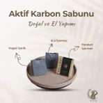 VECURIS Siyah Nokta Karşıtı Aktif Karbon Sabunu | Çay Ağacı Yağı | Doğal