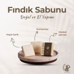 VECURIS Yoğun Nemlendirici Fındık Sabunu | Fındık Yağı, E Vitamini | Doğa