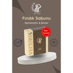VECURIS Yoğun Nemlendirici Fındık Sabunu | Fındık Yağı, E Vitamini | Doğal Sabun