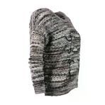 Vedi Minimalist Oversize 3/4 Kol Kadın Kazak - Günlük Kullanım