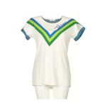 Vedi Minimalist Vintage Kadın T-Shirt - Kısa Kol Günlük