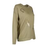 Vedi Oversize Uzun Kol Minimalist Kadın Bluz - Vd4102