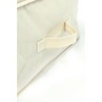 Vedsey 5'li Set Baza Altı Düzenleyici Pencereli Büyük Boy Hurç Krem 70X50X25 cm