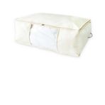 Vedsey Home Baza Altı Düzenleyici Pencereli Büyük Boy Hurç 70 x 50 x 25 CM Krem