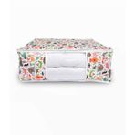 Vedsey Home Baza Altı Pencereli Büyük Boy Hayvan Baskılı Hurç 70 x 50 x 25 CM Çok Renkli