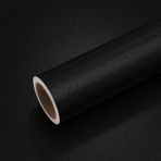 VEELIKE Yapışkan Arka Plastik Rulo Mat Tezgah Kaplama Siyah Duvar Kağıdı Su Geçirmez Vinil İletişim Kağıdı Yemek Masası Şömine TV Ünitesi 40 cm x 900 cm