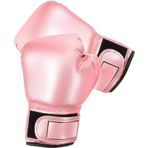 Veemoon 1 Çift Pembe Çocuk Boks Eldiveni Başlangıç Boks Antrenman Eldivenleri Kızlar Kickboks Antrenman Ekipmanları - Sünger Endomor Phprotection - Erkek Kız Sparring Kickboks Thai