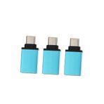 Veemoon 3 Parça Usb Adaptörü Usb'den Type-c'ye Dönüştürücü Otg Adaptörü Kulaklık Adaptörü Usb 3. 0'dan Type-c'ye Adaptör Dizüstü Bilgisayar Adaptörü Usb c Adaptörü Alüminyum Alaşım