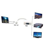 Veemoon Aktif bağdaştırıcıya mini ekran bağlantı noktası aktif mini displayport mini ekran portu erkekten kadına the office okul lcd televizyon projector izlemek dönüştürücü Adaptör beyaz