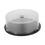 Veemoon Cd/Dvd Kutusu İş Milisi CD Depolama Kılıfları Boş Dvd Organizatörü Clear CD Tutucu Raf Masaüstü Dvd Tutucu Kovası Dvd CD Diski (25 Disk Kapasitesi - M)