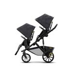 Veer Gear Switch&roll Koyu Çift Yönlü 2’li Bebek Arabası - Gri