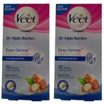 Veet 20'li 2 Adet (Hassas Ciltler İçin) Sir Ağda Bantları