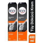 Veet Men Erkeklere Özel 200 ml 2 Adet Tüy Dökücü Krem