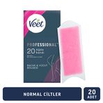 Veet Profesyonel Ağda Bandı Normal Ciltler 20'li