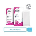 Veet Pure Hassas Ciltler Için Ağda Bandı, Bacak ve Vücut Bölgesi, 80'li