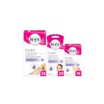 Veet Pure Komple Bakım Seti Hipoalerjenik 20'li Ağda 20'li Yüz AğdaBandı 16'lı Bikini Koltuk Altı Ağda