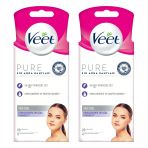 Veet Yüze Özel Pure Hipoalerjenik 20'Li Sir Ağda Bandı X 2 Adet