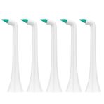 Veexio Philips Sonicare için Yedek Ortodontik Diş Fırçası Başlıkları, Ekstra Küçük Uçlu Püskül Başlığı, Beyaz, 5'li Paket