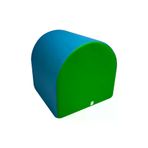 vega çocuk VEGA-VV-DS00-27483 D Minder - Jimnastik Ve Egzersiz Sünger Bloğu - 50X50X50 - Mavi - Yeşil