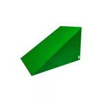 vega çocuk VEGA-VV-DS00-34776 Büyük Sünger Üçgen Rampa - Motor Becerileri Ve Terapi İçin Pozisyonlama Minderi - Yeşil