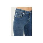 Vega Kadın Skinny Likralı Kot Pantolon Yüksel Bel Dar Paça Mavi Günlük Stil - 30