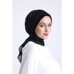 VEGA MODA Düz Dikişli Tülbent - Kadın Başörtüsü | Oyalık Yazma Düz İndia 100x100 cm